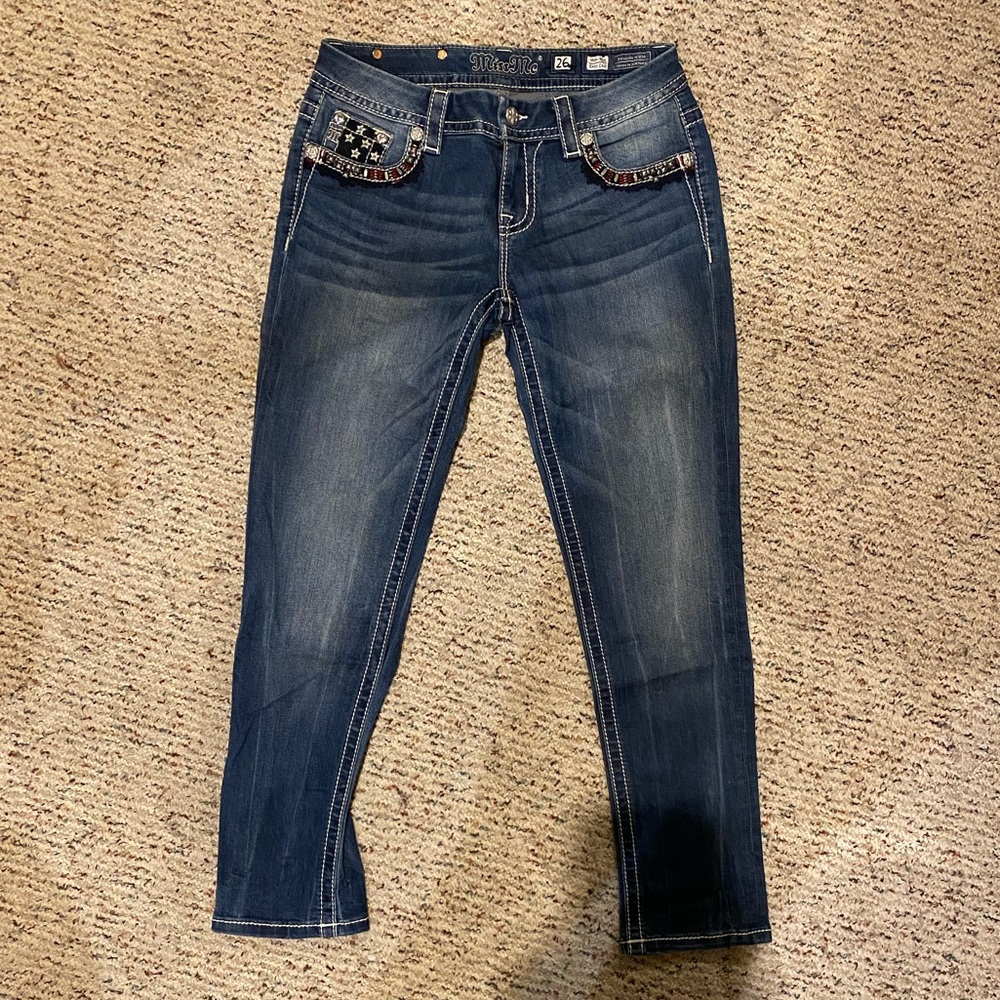 Miss Me Crop Jeans